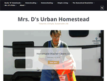 Tablet Screenshot of mrsdshomestead.com